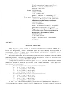 Исковое заявление ОО Руссоль