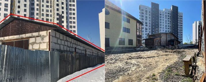 В Косино-Ухтомском районе демонтировали незаконное строение