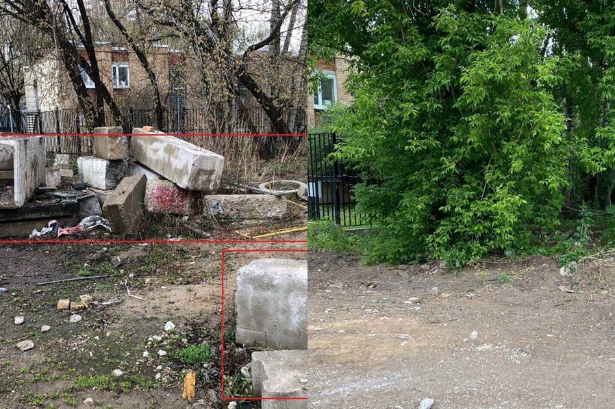 У Московских свалок отвоевали очередной участок земли