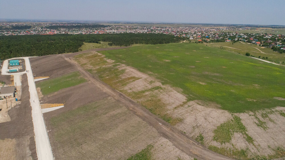 В Каменке рекультивировали масштабный полигон