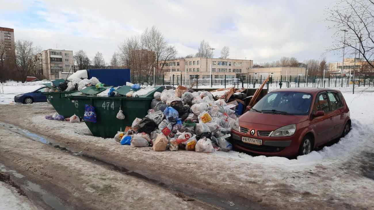 Проблема с мусором в Питере будет решена в ближайшем будущем