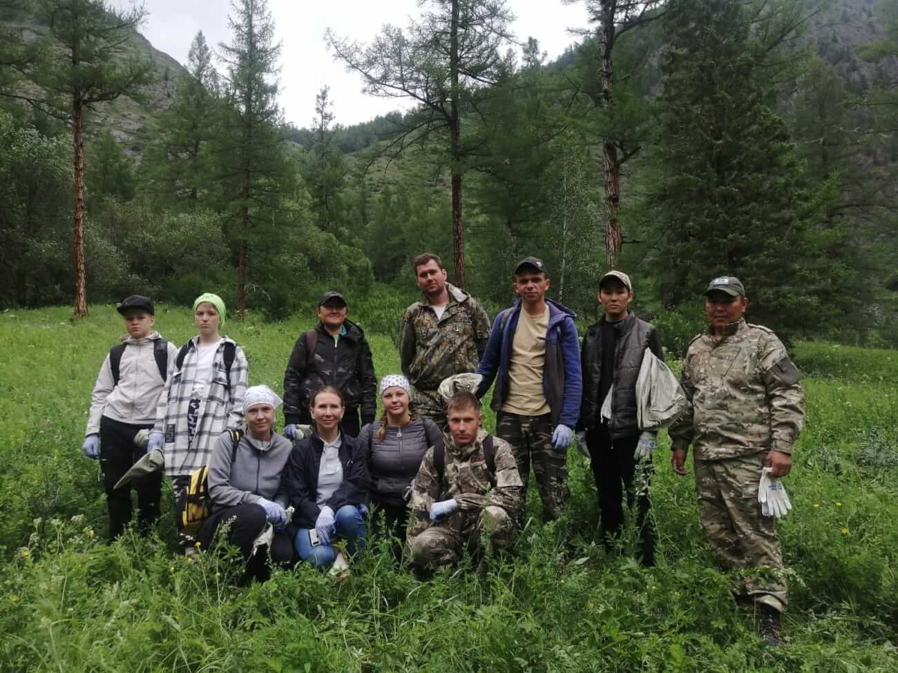 В Республике Алтай очистили от мусора 15 км туристского маршрута