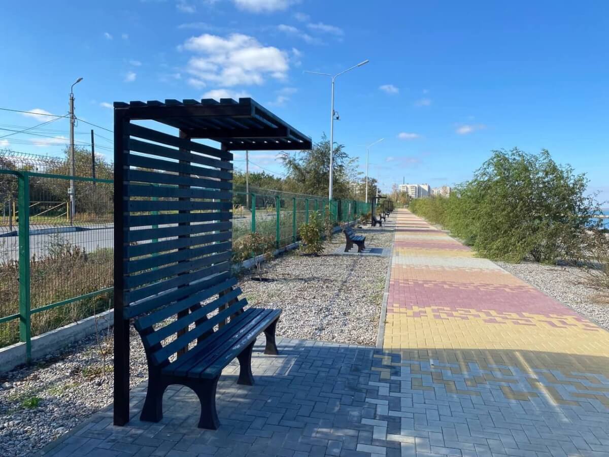 На Ставрополье появились скамейки и урны из переработанного пластика