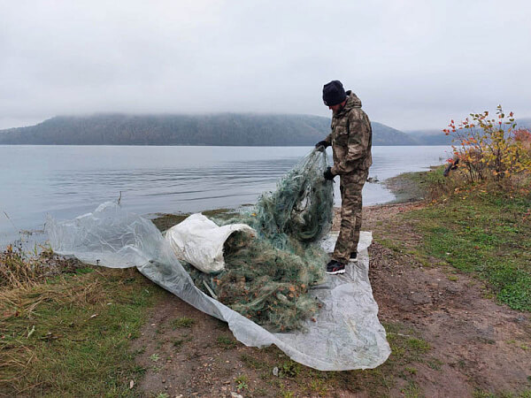 Братское водохранилище очистят от рыболовных сетей