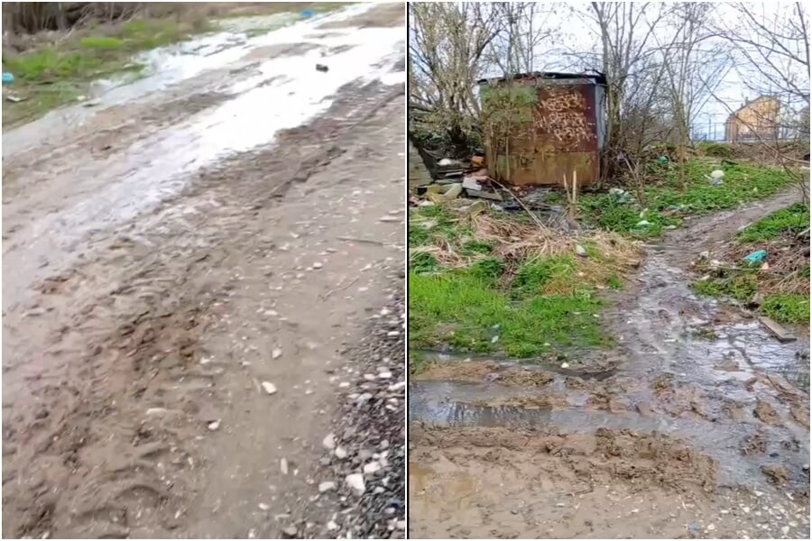 Канализационные стоки в Балабаново вторую неделю текут к городскому пляжу