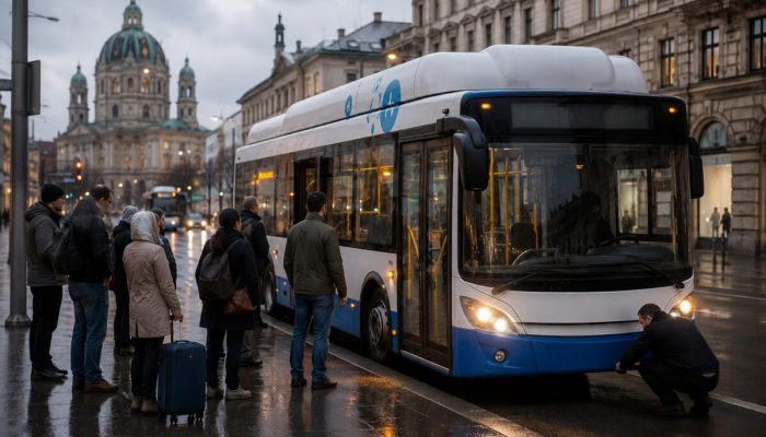 В Вене большая часть водородных автобусов оказалась вне эксплуатации