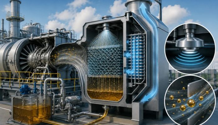 ВТИ испытал новые технологии очистки масляного аэрозоля для газовых турбин