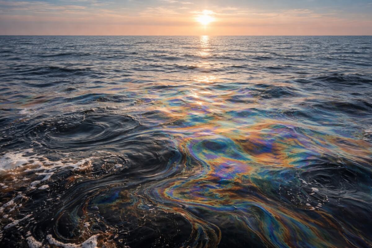 Нефтяное пятно у Туапсе локализовали